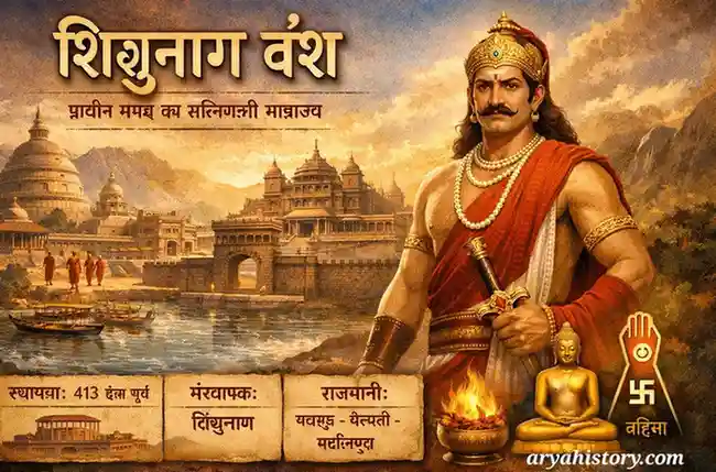 शिशुनाग वंश का इतिहास और मगध साम्राज्य का विस्तार