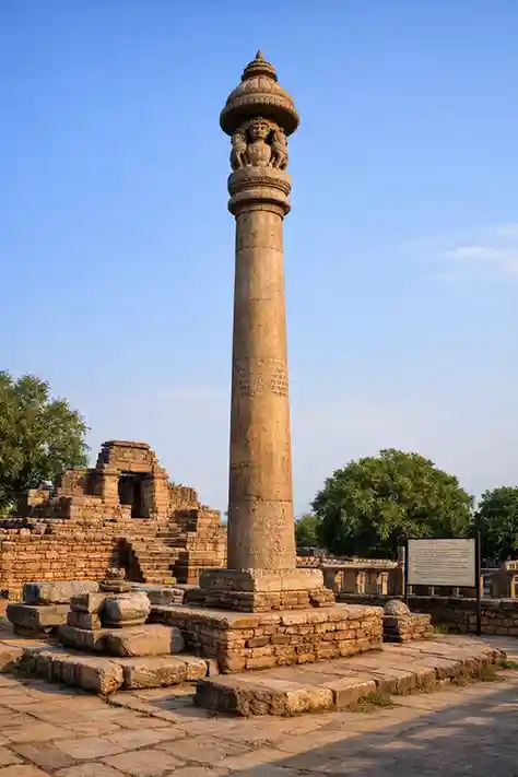 शुंग काल का हेलियोडोरस स्तंभ 